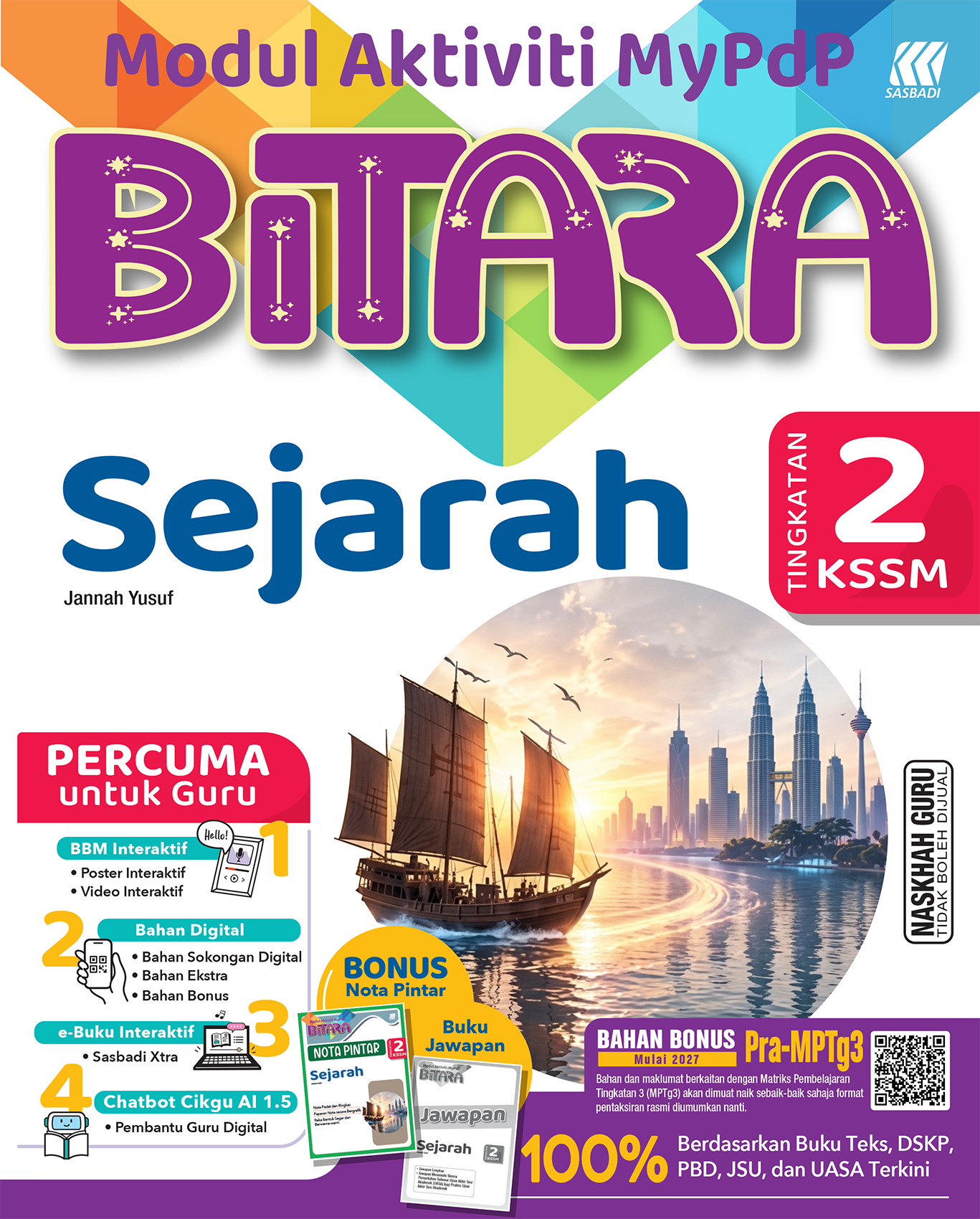 MyPdp Bitara Sejarah Ting. 2 Cover